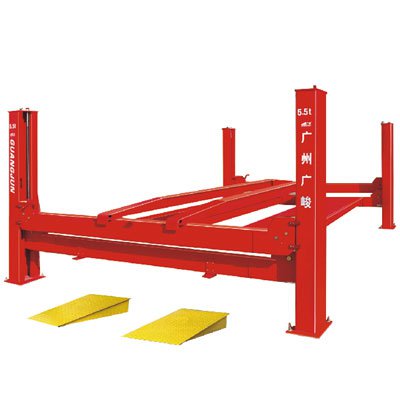 G455A 5.5T Four Post Hydraulic Lift